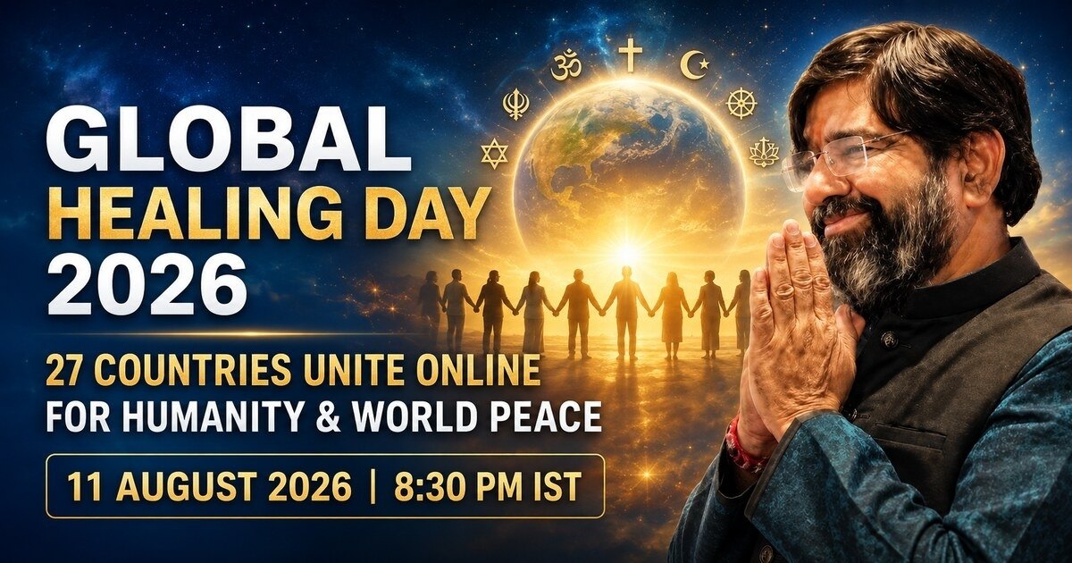 Global Healing Day 2026 online interfaith prayer for humanity and world peace