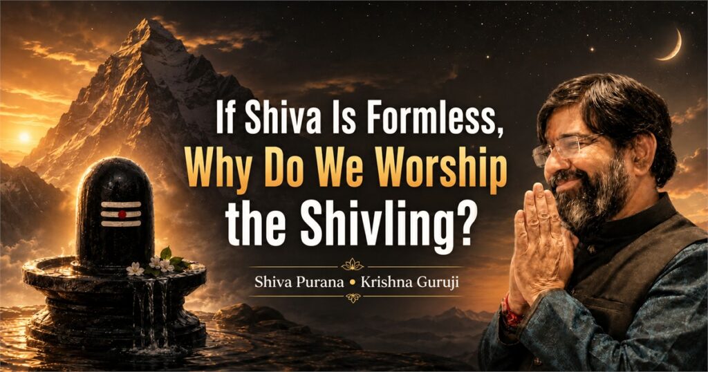 If Shiva is formless, why do we worship the Shivling? Shiva Purana explained by Krishna Guruji