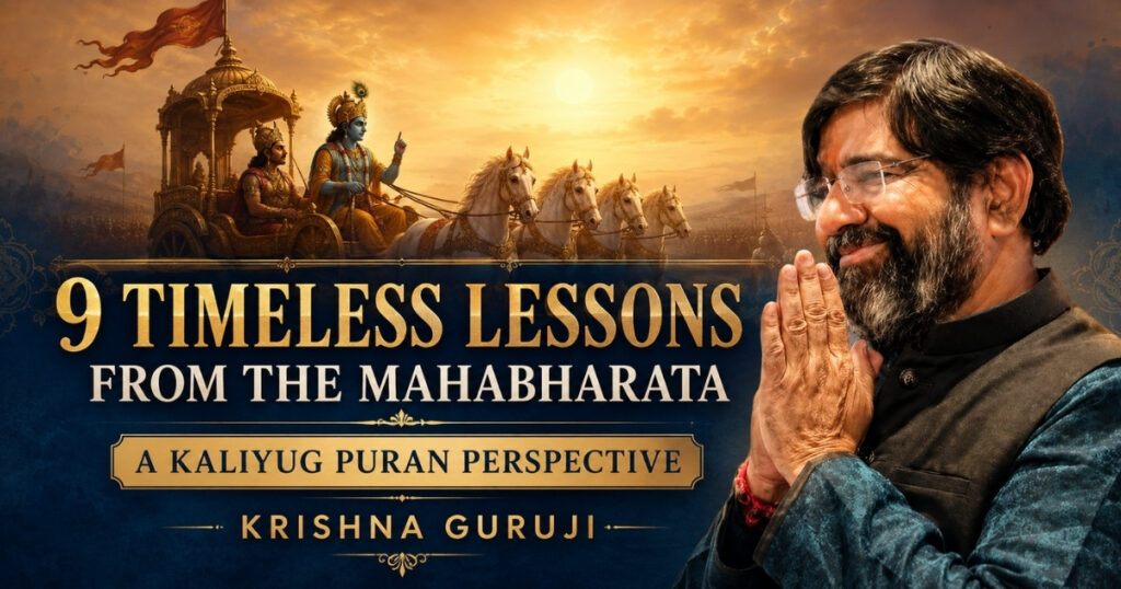 Mahabharata lessons for Kaliyug by Krishna Guruji