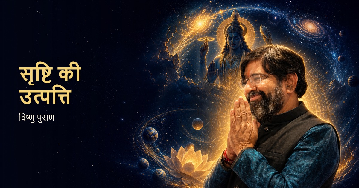 सृष्टि की उत्पत्ति और विष्णु पुराण पर Krishna Guruji