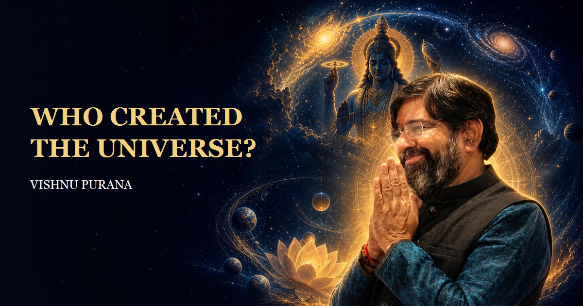 Krishna Guruji explains who created the universe in the Vishnu Purana