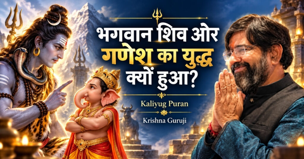 भगवान शिव और गणेश का युद्ध क्यों हुआ—Kaliyug Puran में Krishna Guruji की व्याख्या